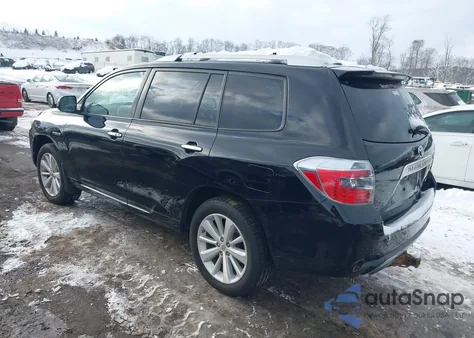 2010 Toyota Highlander Hybrid Limited V6 z USA, uszkodzony, nr VIN JTEJW3EH6A2047053